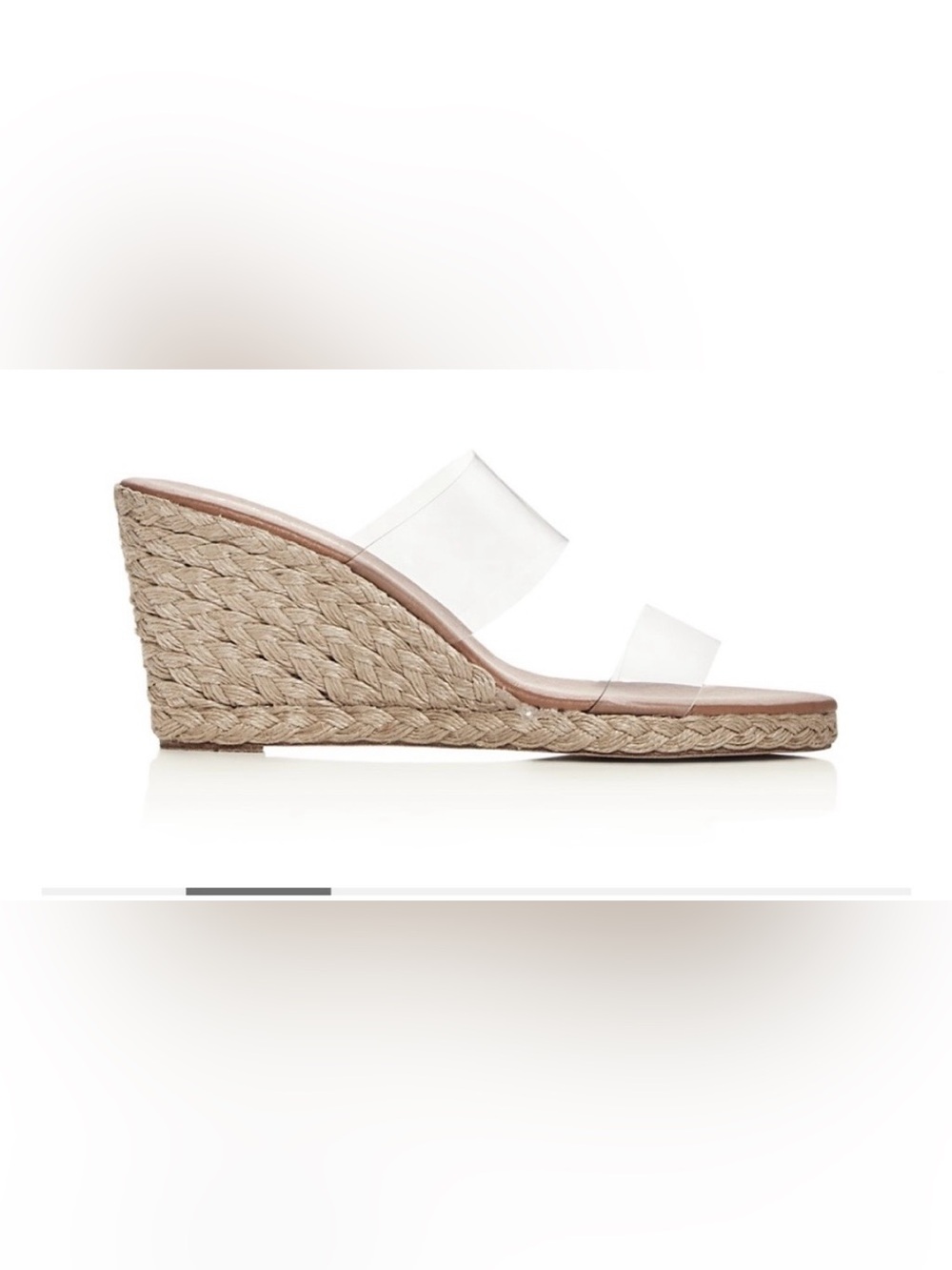 Andre Assous Women's Anfisa Clear Wedge SlideSandals